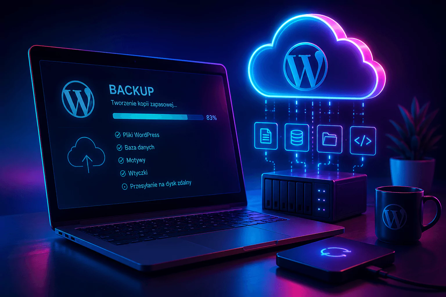 Backup strony WordPress — jak zrobić kopię zapasową