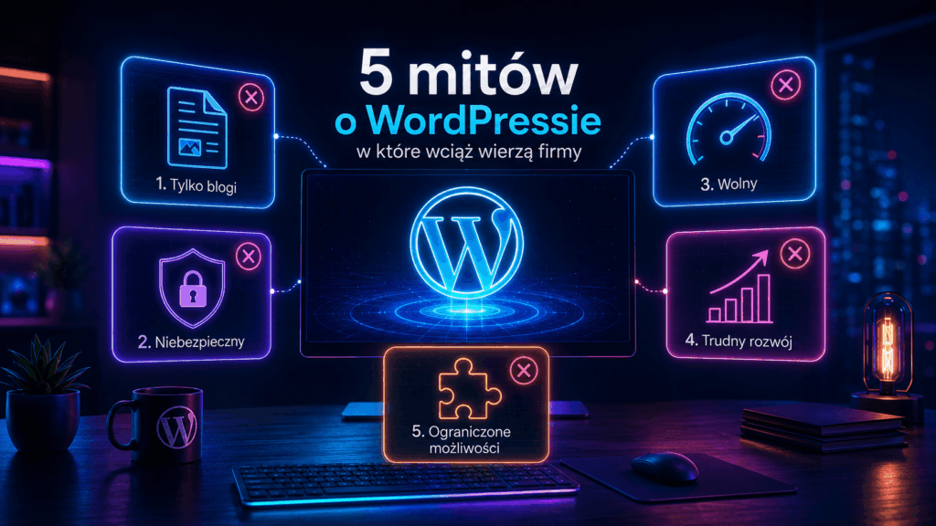 5 mitów o WordPressie, w które wciąż wierzą firmy