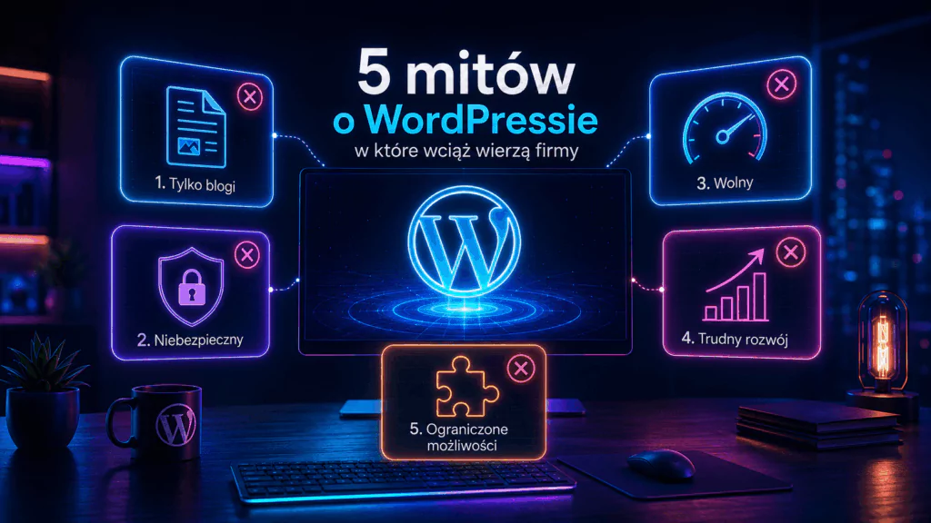 5 mitów o WordPressie, w które wciąż wierzą firmy