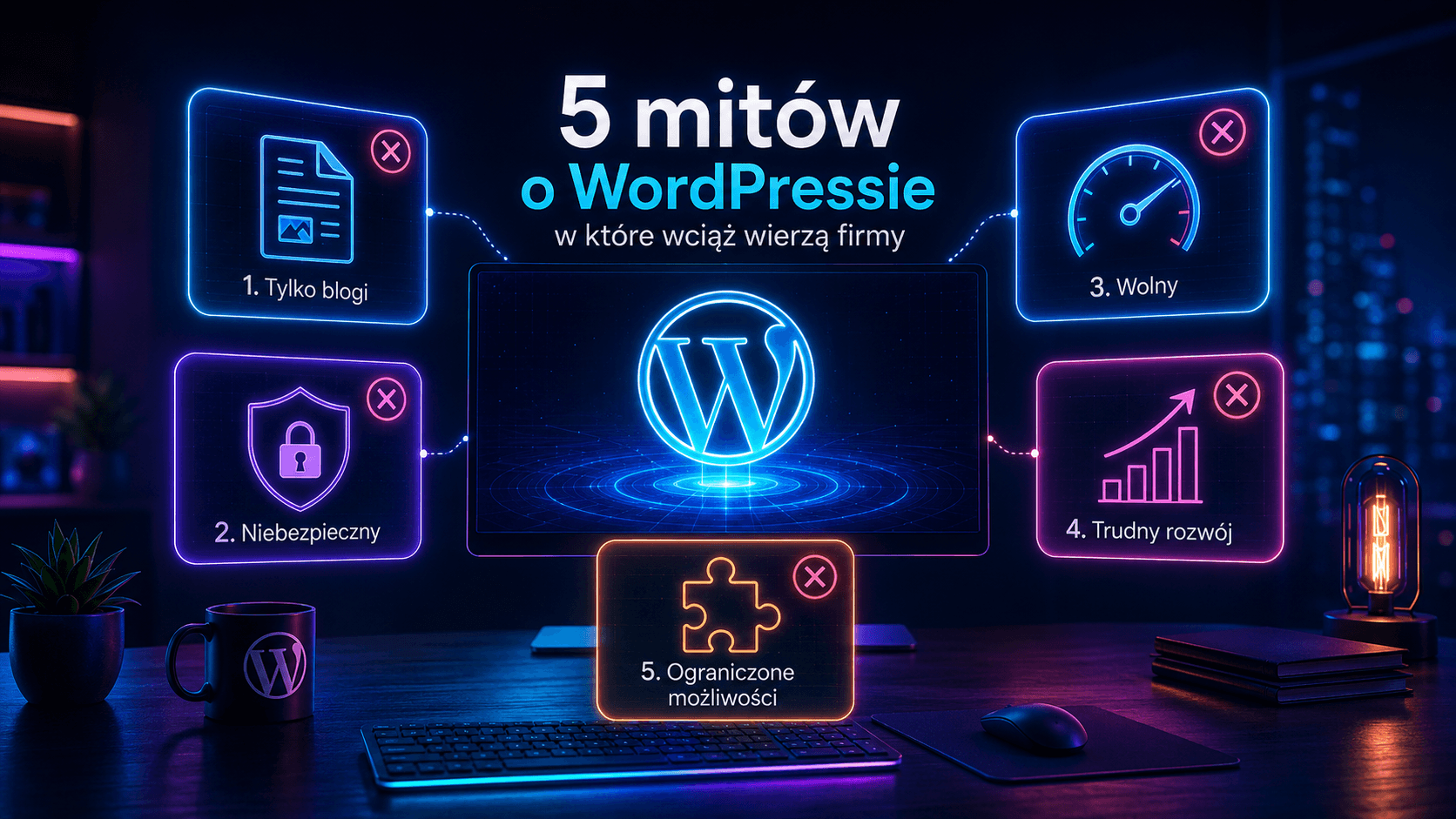 5 mitów o WordPressie, w które wciąż wierzą firmy